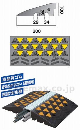 ラバー段差フリー10cmセンター部/RDF-1060N(cm-311989)【販売単位:1】