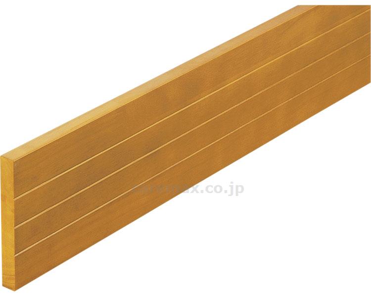木製ベースプレート 120mm幅 2m / 040-2168 Mオーク BH-442(cm-312736)【販売単位:1】