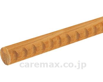 32アッシュ丸棒 ディンプル付 4m / 040-1221 Mオーク BE-134(cm-312791)【販売単位:1】