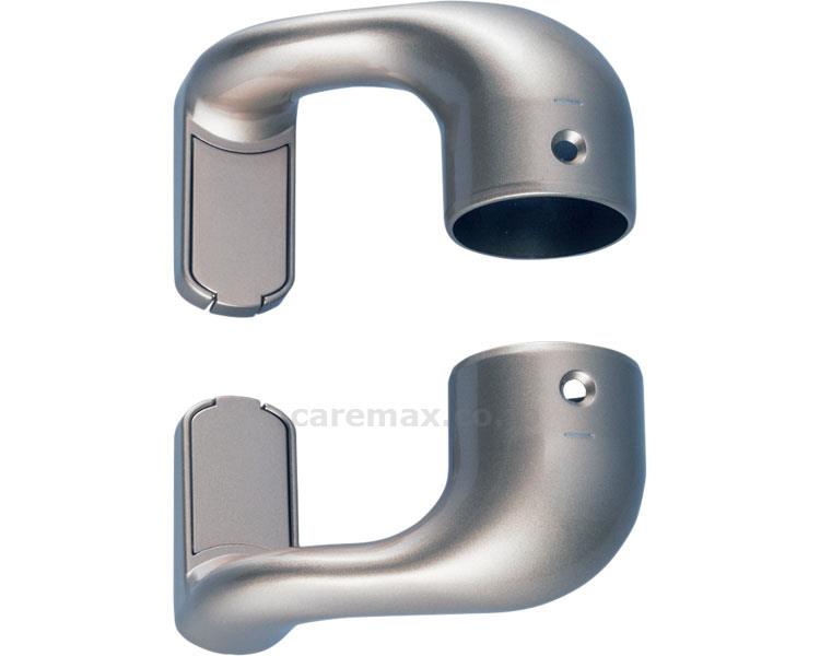 35縦枠用持出スリムブラケットカバー付上下S / 040-5017 シルバー BD-49S(cm-312890)【販売単位:1】