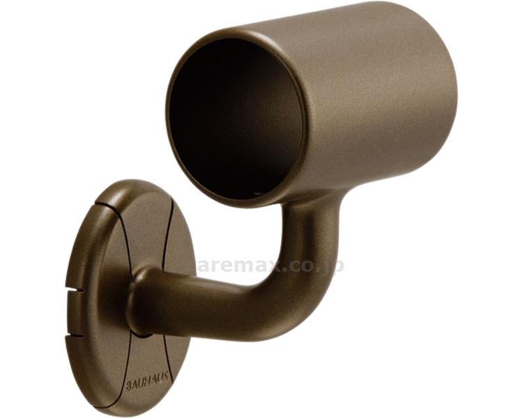 35ステンレス通しブラケット横型カバー付 / 040-2515 ブラウン BDS-02B(cm-312938)【販売単位:1】