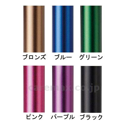 【※法人・施設限定・送料別途】ソフトグリップ伸縮折りたたみ杖/MRA-06306パープル(cm-316180)【販売単位:1】