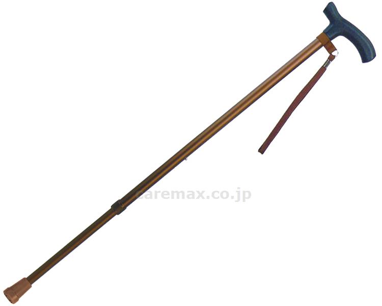【※法人・施設限定・送料別途】伸縮ステッキA/92-1ブラウン(cm-316309)【販売単位:1】