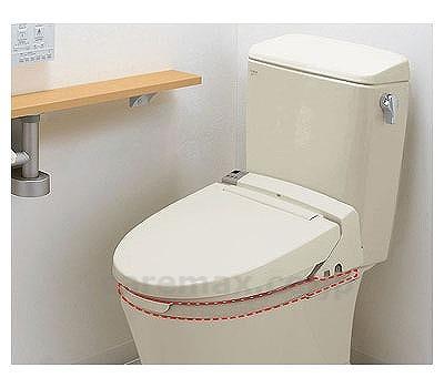 シャワートイレ付補高便座KAシリーズ/CWA-250KA21BBN8（オフホワイト）補高5cm(cm-317553)【販売単位:1】