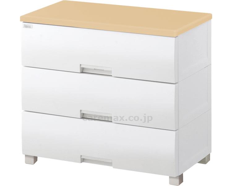 【※法人・施設限定・送料別途】【※大型商品・送料別途】(O0735)フィッツプラス3段/F7503メープル(cm-317660)【販売単位:1】