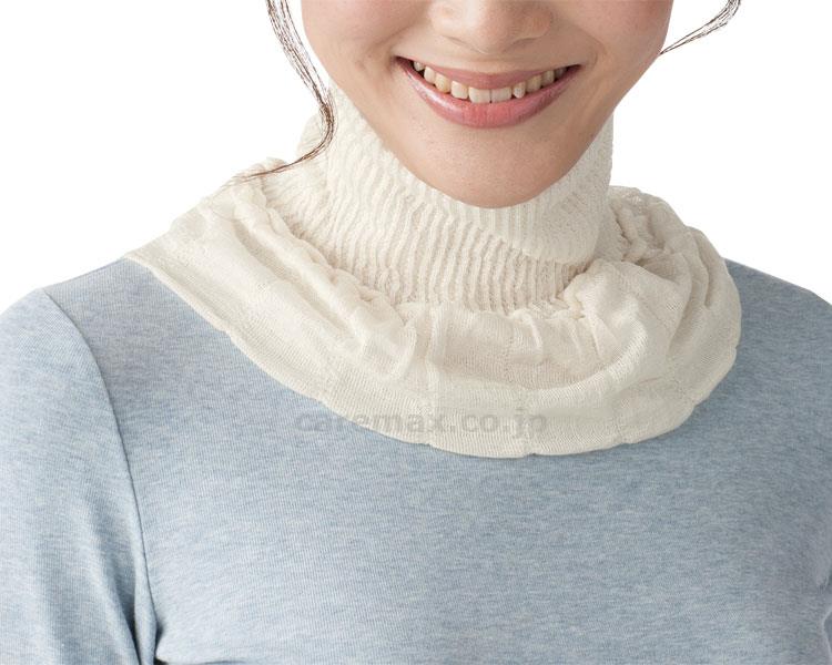 シルク入り衿もとカバー/009622800オフホワイト(cm-320518)【販売単位:1】