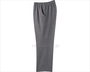 縦のびストレートパンツ / 89210-33 LL ライトグレー(cm-404291)【販売単位:1】