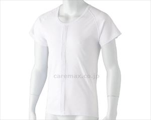 半袖吸水速乾ホックシャツ / 89295-02 L ホワイト(cm-404485)【販売単位:1】