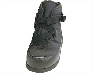 【※法人・施設限定・送料別途】大きく開く防寒ブーツ 5021 / M 黒(cm-410397)【販売単位:1】