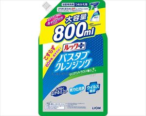 【※取り寄せ・送料別途】ルックプラス バスタブクレンジング / 詰替用800mL クリアシトラスの香り(cm-461739)【販売単位:60】