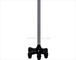 【※法人・施設限定・送料別途】多点杖用下管石突 / CO23　ブラック(cm-466900)【販売単位:1】