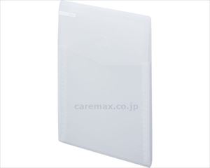 【※法人・施設限定・送料別途】soeru　スリムドキュメントファイル（タテ型） / A8710-1　フロストクリヤー(cm-484255)【販売単位:1】
