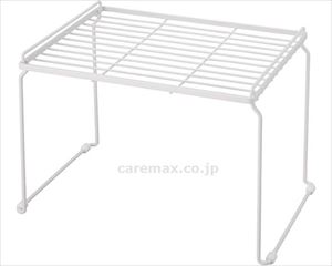 【※法人・施設限定・送料別途】ファビエ スタッキングラックM / ホワイト(cm-486148)【販売単位:16】