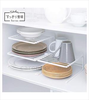 【※法人・施設限定・送料別途】ファビエ ディッシュラック3段 / ホワイト(cm-486154)【販売単位:16】
