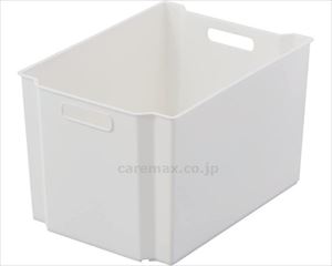 【※法人・施設限定・送料別途】ファビエ スキピタボックス L / ホワイト(cm-486187)【販売単位:12】