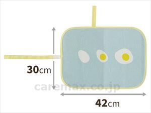 【※法人・施設限定・送料別途】くるっとアイロンマット ショート / たまご(cm-486323)【販売単位:30】