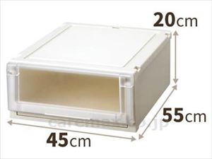 【※法人・施設限定・送料別途】フィッツユニットケース 4520 / カプチーノ(cm-486510)【販売単位:4】