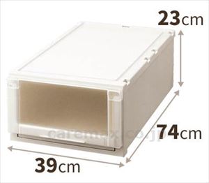 【※法人・施設限定・送料別途】フィッツユニットケースL 3923 / カプチーノ(cm-486518)【販売単位:4】