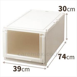 【※法人・施設限定・送料別途】フィッツユニットケースL 3930 / カプチーノ(cm-486519)【販売単位:3】