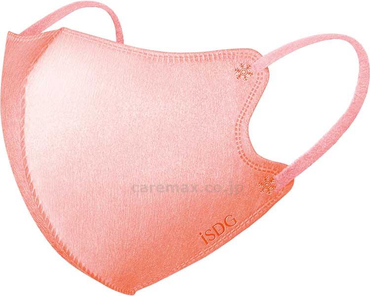 SPUN　MASK　立体型スパンレース不織布カラーマスク / ピンク　30枚入(cm-486560)【販売単位:48】