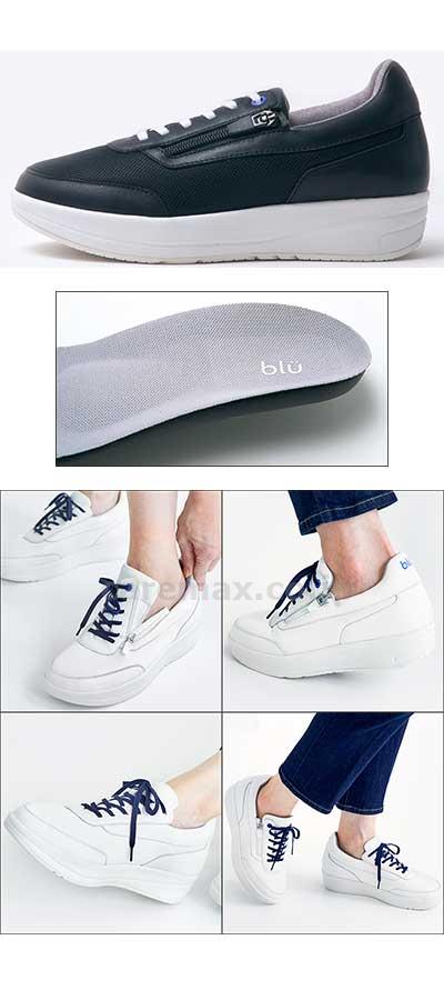 blu(ブリュー)　アネモネ / ブラック　27.5cm(cm-486628)【販売単位:1】