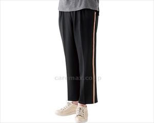 おしりスルッとらくらくライン入りパンツ / 820487-15　3L　モカ×白×茶(cm-489745)【販売単位:1】