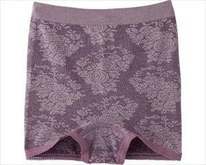 丈長1分丈ショーツ（2枚組） / 800148-13　LL　ワイン(cm-490779)【販売単位:1】