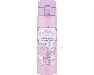 【※法人・施設限定・送料別途】ステンレスワンタッチマグボトル 480mL / STOT5 マイメロディ・クロミ(cm-491125)【販売単位:1】
