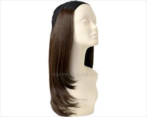 アンダー帽子ウィッグ ミディアムストレート / BO-22-TDB 耐熱ダークブラウン(cm-493243)【販売単位:1】
