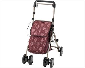 【※法人・施設限定・送料別途】ウェルキャリー / YX-500RD 赤ダマスク(cm-493355)【販売単位:1】