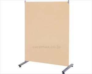 【※法人・施設限定・送料別途】簡易パーティション 幅80×高さ120cm / PTS-1280BE ベージュ(cm-493816)【販売単位:1】