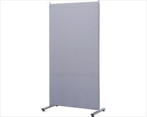 【※法人・施設限定・送料別途】簡易パーティション 幅80×高さ160cm / PTS-1680N グレー(cm-493823)【販売単位:1】