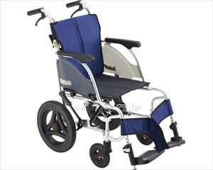 【※法人・施設限定・送料別途】カルッタSG介助型 標準 CRT-SG-2 / 座幅40 紺（A-16）(cm-494052)【販売単位:1】