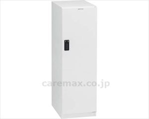 【※法人・施設限定・送料別途】セキュリティフロアケース ダイヤル錠付 浅18段 / AF-NDS18 シロ(cm-494136)【販売単位:1】