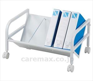 【※法人・施設限定・送料別途】ファイルワゴン1段 / CWA-001W シロ(cm-494179)【販売単位:1】
