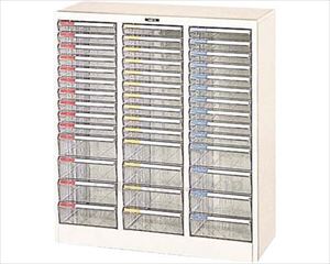 【※法人・施設限定・送料別途】フロアーケース A4 浅型10段 深型4段 / A4-42P アイボリー(cm-494353)【販売単位:1】