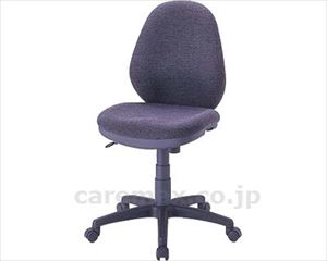 【※法人・施設限定・送料別途】OAチェア肘無ロッキング付ハイバッグ / CGN-301N グレー(cm-494630)【販売単位:1】