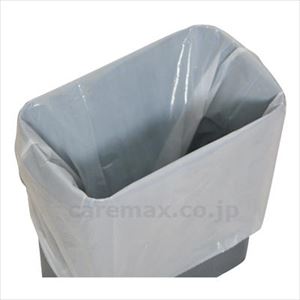 【※法人・施設限定・送料別途】小型ゴミ箱用ポリ袋ロールタイプ 13L / KGR-13 乳白半透明 15枚入(cm-494690)【販売単位:50】