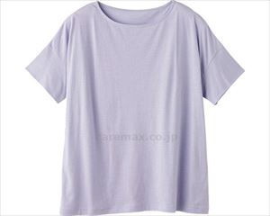越前花染め抗菌ビックTシャツ / 820688-31 M 紫陽花（パープル）(cm-495214)【販売単位:1】