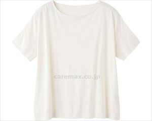 越前花染め抗菌ビックTシャツ / 820688-42 L 梅（オフ）(cm-495218)【販売単位:1】