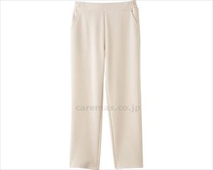 柔らかテーパードパンツ / 820711-33 股下65cm LL オフベージュ(cm-495432)【販売単位:1】