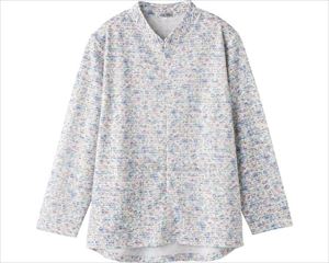 ロングファスナーTシャツ / 820597-24 S ブルー(cm-495980)【販売単位:1】