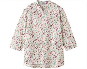 7分袖ロングファスナーTシャツ / 820622-14 S ローズパープル(cm-495986)【販売単位:1】
