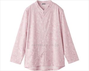 ロングファスナーTシャツ / 820598-11 M～L ローズ(cm-495994)【販売単位:1】