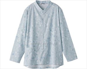 ロングファスナーTシャツ / 820598-31 M～L ブルー(cm-495998)【販売単位:1】