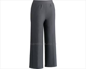 おしりスルッとのびのびワイドパンツ / 820806-02 L グレー(cm-496112)【販売単位:1】