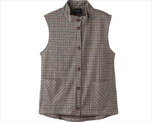 斜め釦ホールベスト / 820650-31 M カラシ系(cm-496324)【販売単位:1】
