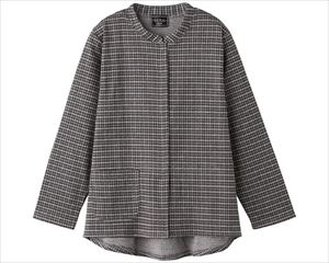 前開きTシャツ / 820653-11 M グレー系(cm-496350)【販売単位:1】