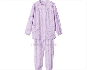 ホックパジャマ / 800171-15 3L パープル(cm-497056)【販売単位:1】