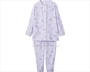 ホックパジャマ / 800172-22 L パープル(cm-497063)【販売単位:1】